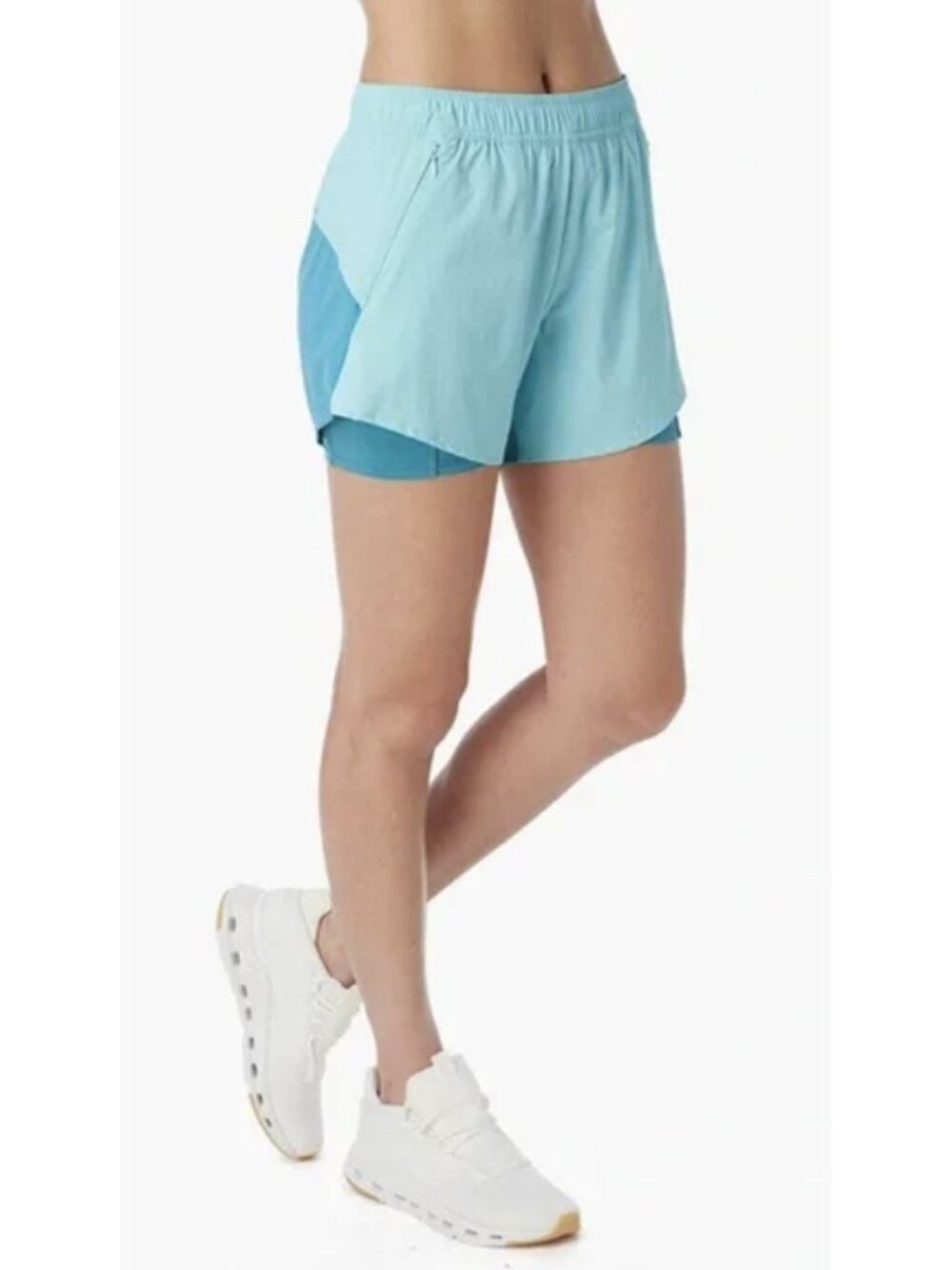 FAIR HARBOR The Corliss Water Repellent Short Antiqua Blue Two Tone Large Active